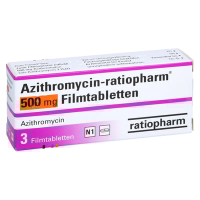 Azithromycin-ratiopharm 500 mg