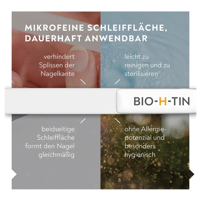 Bio-h-tin Glas Nagelfeile Set