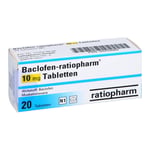 Baclofen-ratiopharm 10 mg Tabletten Produktbild 1