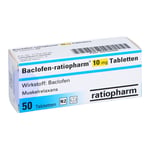Baclofen-ratiopharm 10 mg Tabletten Produktbild 1