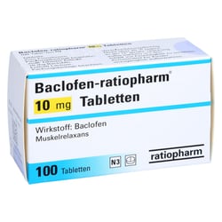 Baclofen-ratiopharm 10 mg Tabletten
