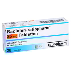 Baclofen-ratiopharm 25mg Tabletten