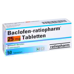 Baclofen-ratiopharm 25mg Tabletten