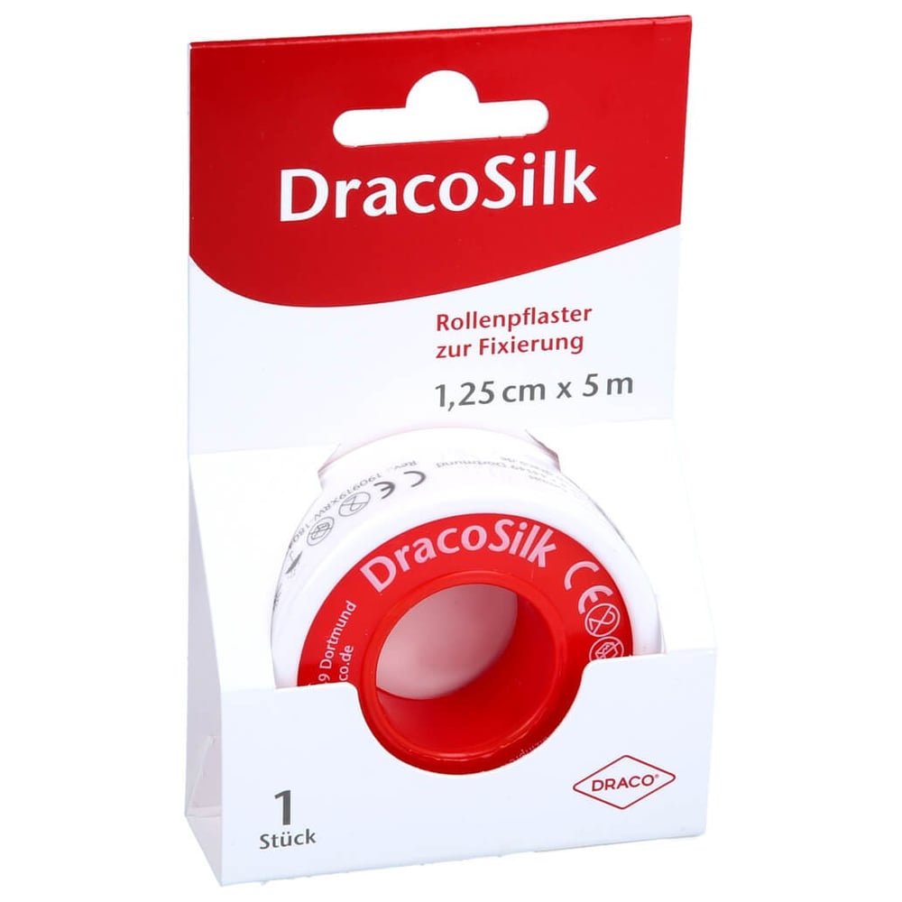 Dracosilk Rollenpflaster 1,25 cmx5 m
