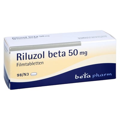 Riluzol beta 50 mg Filmtabletten Produktbild 1