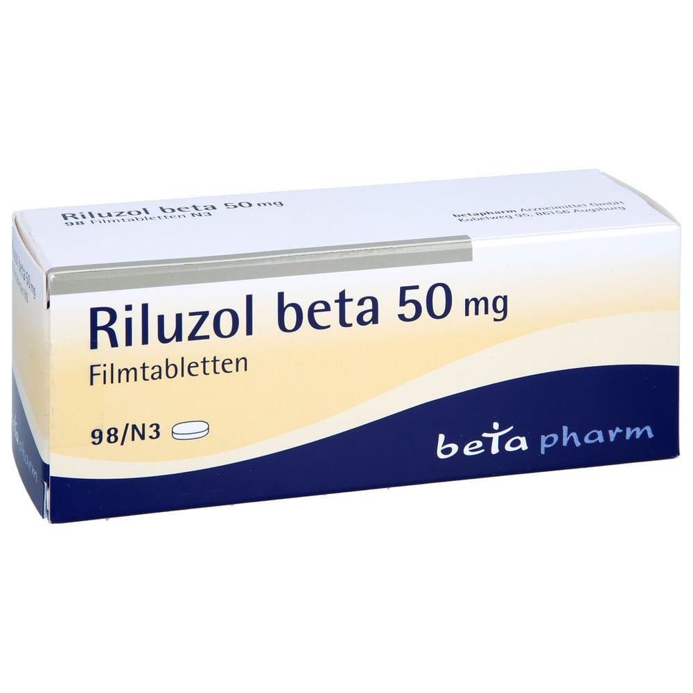 Riluzol beta 50mg Filmtabletten