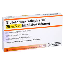 Diclofenac-ratiopharm 75 mg/2 ml Injektionslösung