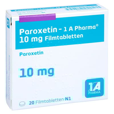 Paroxetin-1 A Pharma 10mg Filmtabletten