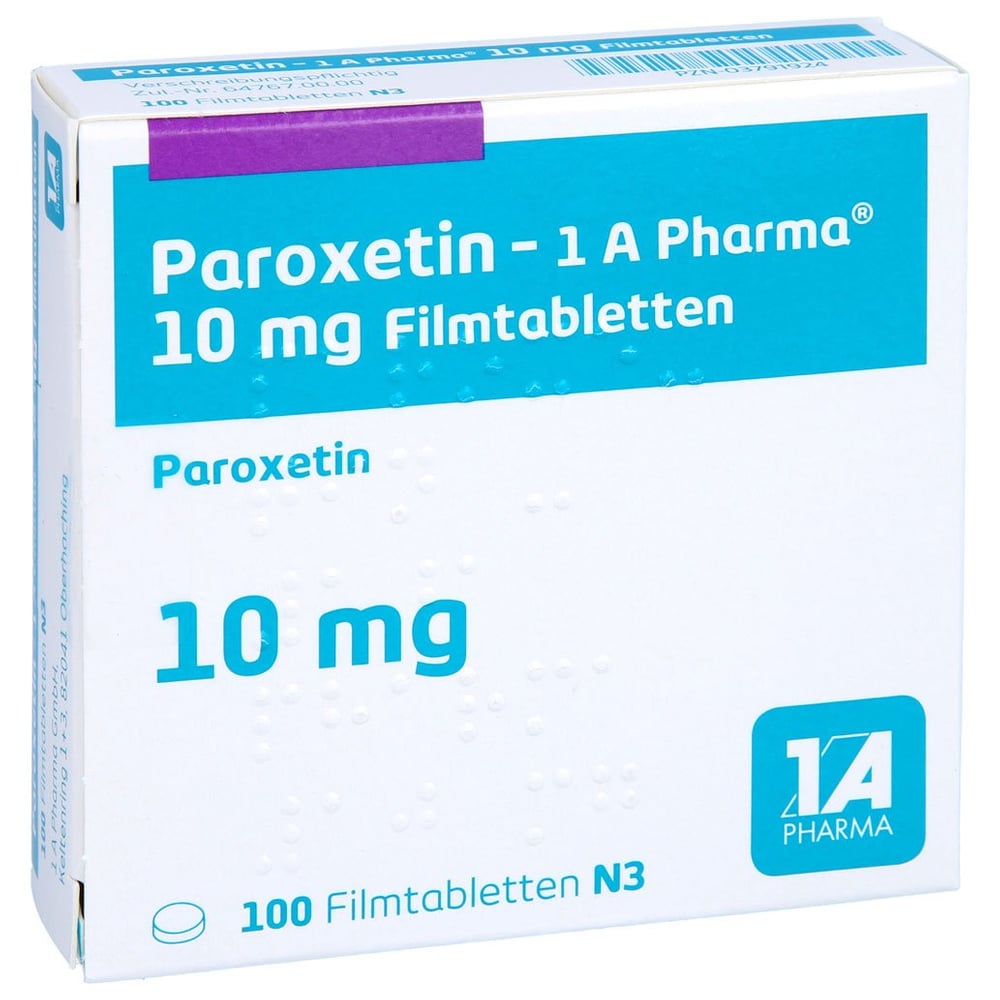 Paroxetin-1 A Pharma 10mg Filmtabletten