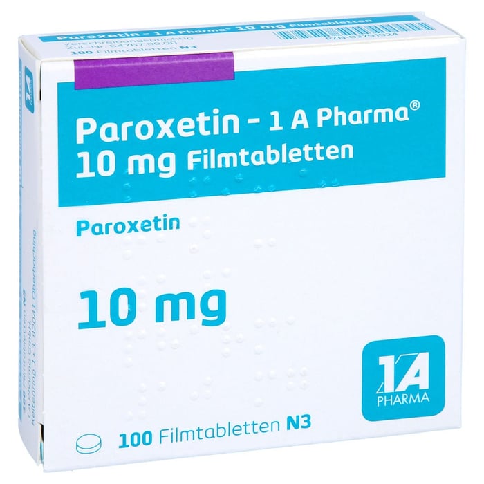 Paroxetin-1 A Pharma 10mg Filmtabletten