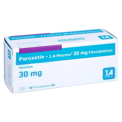 Paroxetin-1 A Pharma 30mg Filmtabletten