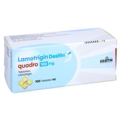 Lamotrigin Desitin quadro 100 mg