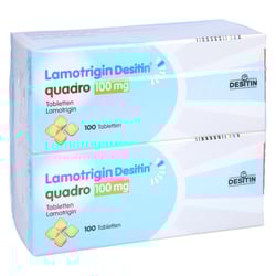 Lamotrigin Desitin quadro 100 mg