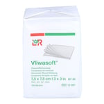 Vliwasoft Vlieskompresse unsteril 7,5x7,5 cm