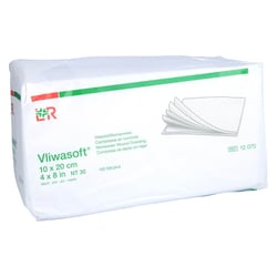 Vliwasoft Vlieskompressen unsteril 10x20 cm