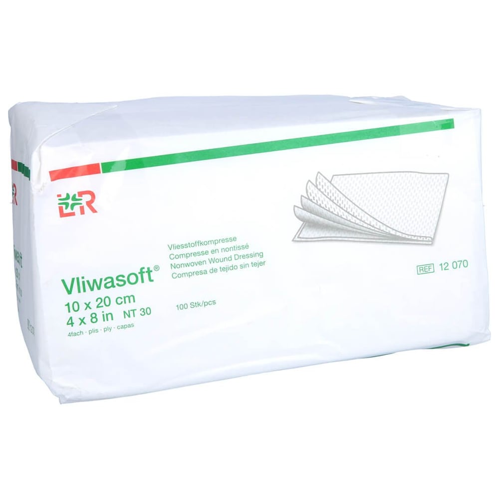 Vliwasoft Vlieskompressen unsteril 10x20cm