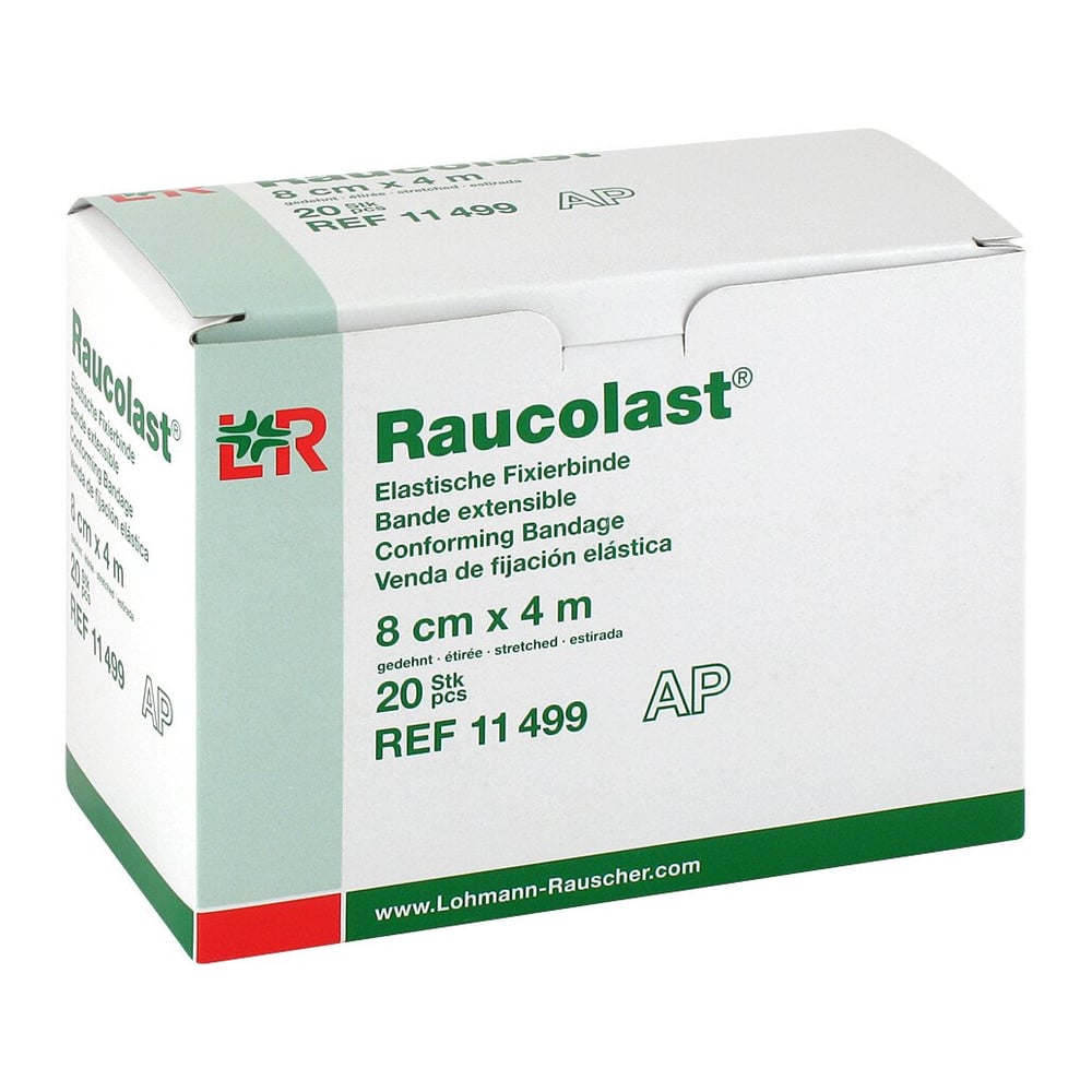 Elafix Binden Raucolast 8 cm o.Zellglas
