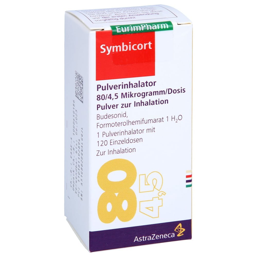 Symbicort Pulverinhalator 80/4,5 Mikrogramm/Dosis