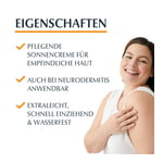 Eucerin Sensitive Protect Sun Lotion Extra Leicht LSF 50+
