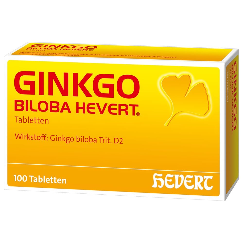 Ginkgo biloba Hevert Tabletten