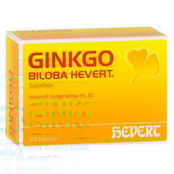 Ginkgo biloba Hevert Tabletten