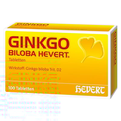 Ginkgo biloba Hevert Tabletten
