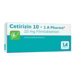 Cetirizin 10-1A Pharma