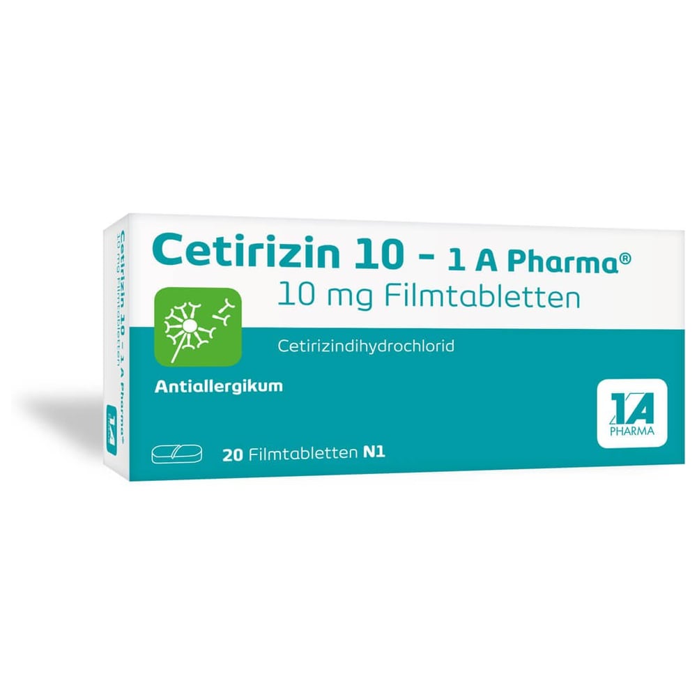 Cetirizin 10-1A Pharma