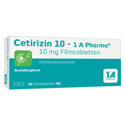 Cetirizin 10-1A Pharma