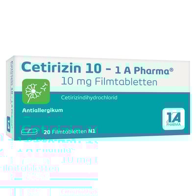 Cetirizin 10-1A Pharma