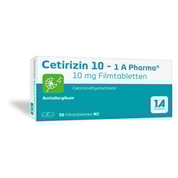 Cetirizin 10-1A Pharma