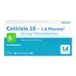 Cetirizin 10-1A Pharma