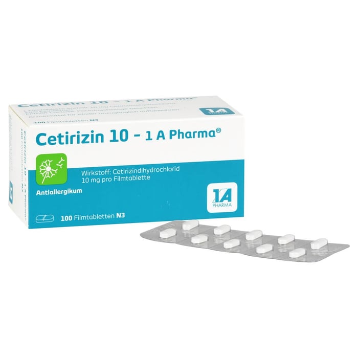 Cetirizin 10-1A Pharma