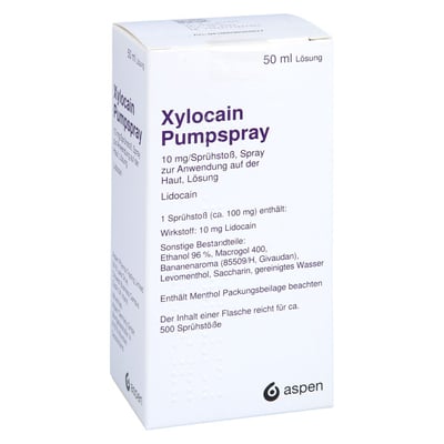 Xylocain Pump