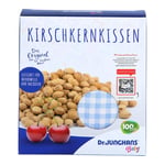 Kirschkernkissen 10x10 cm Baby Weiss/blau kariert