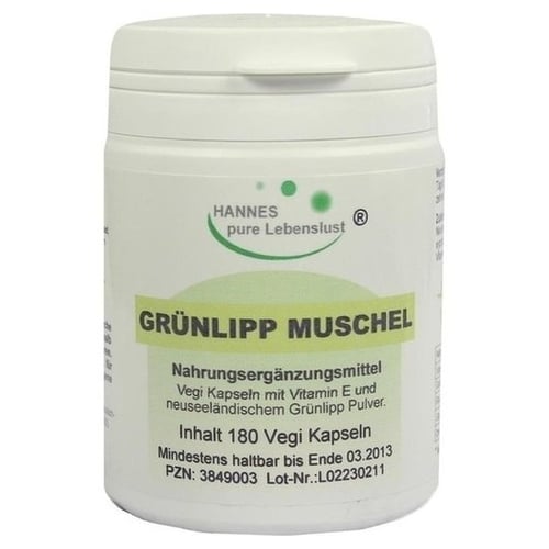 Grünlipp Muschelextrakt Vegi Kapseln