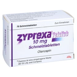 Zyprexa Velotab 10 mg