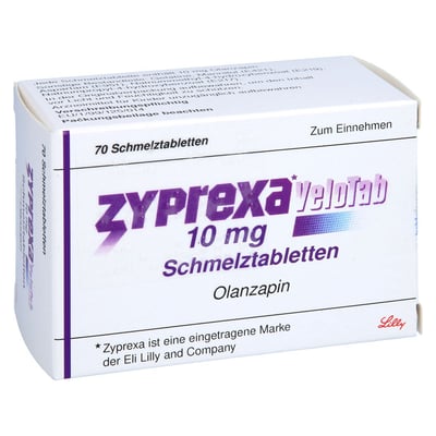 Zyprexa Velotab 10 mg Produktbild 1