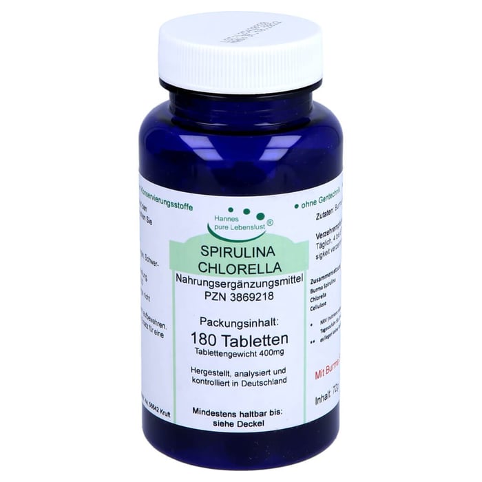 Spirulina+chlorella Tabletten