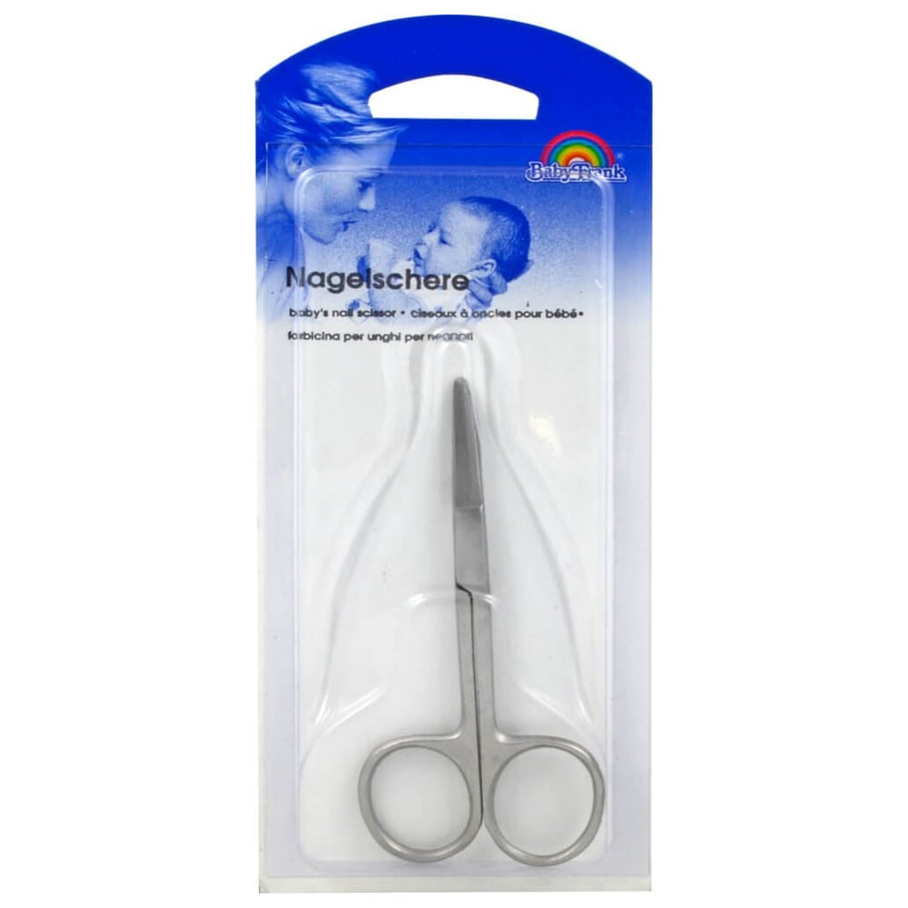 Babyschere 9 cm gebogen