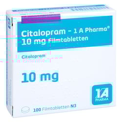 Citalopram - 1 A Pharma 10mg Filmtabletten