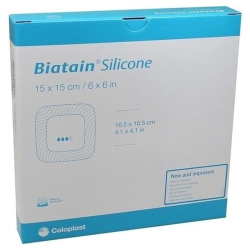 Biatain Silicone Schaumverband 15x15cm