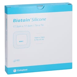 Biatain Silicone Schaumverband 17,5x17,5 cm