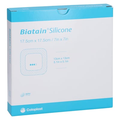 Biatain Silicone Schaumverband 17,5x17,5 cm Produktbild 1