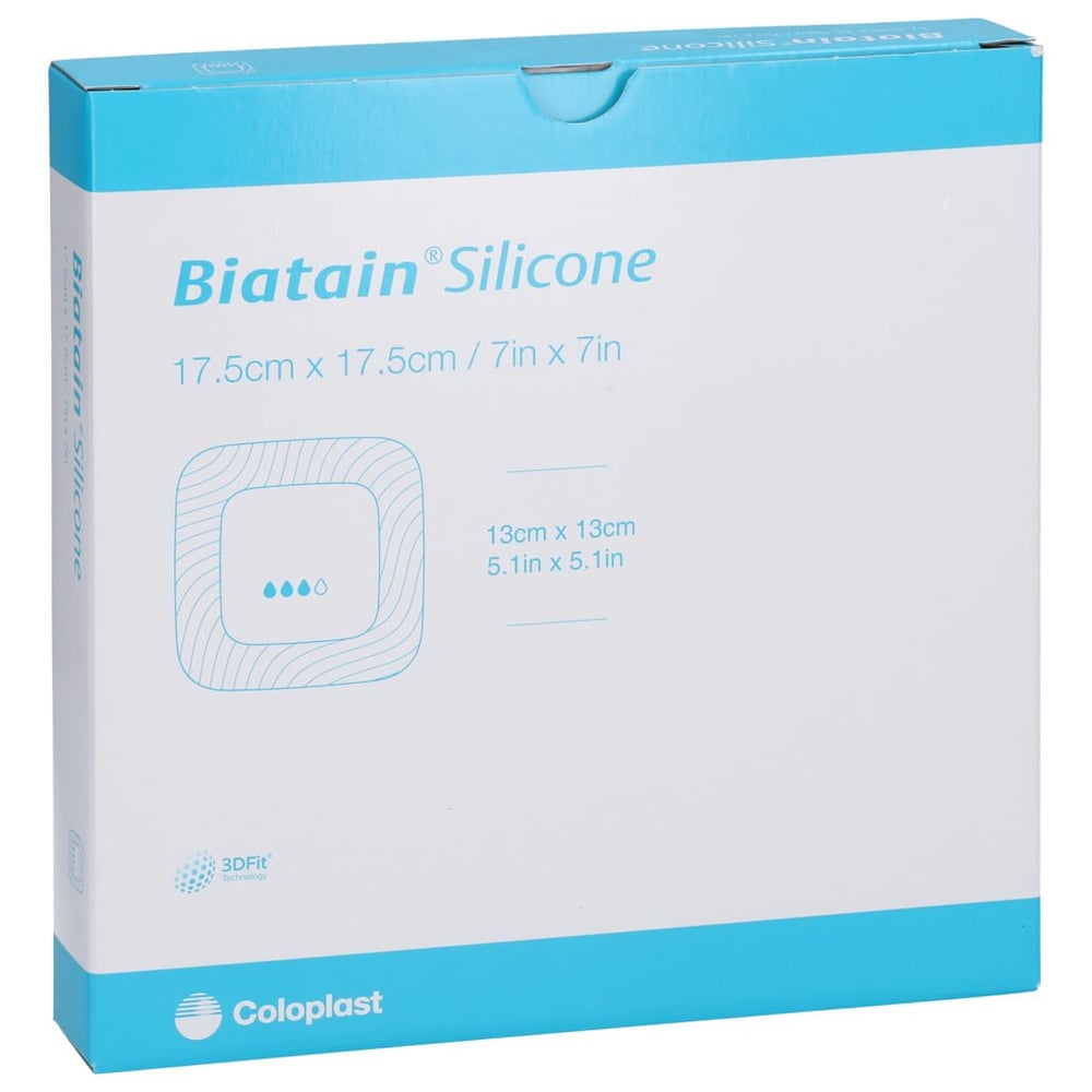 Biatain Silicone Schaumverband 17.5x17.5cm