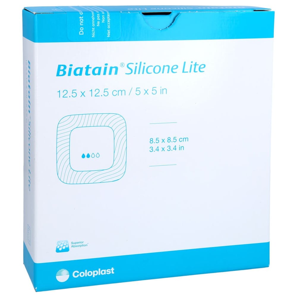 Biatain Silicone Lite Schaumverband 12.5x12.5cm
