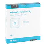 Biatain Silicone Ag Schaumverband 12,5x12,5 cm