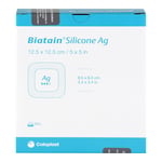 Biatain Silicone Ag Schaumverband 12,5x12,5 cm