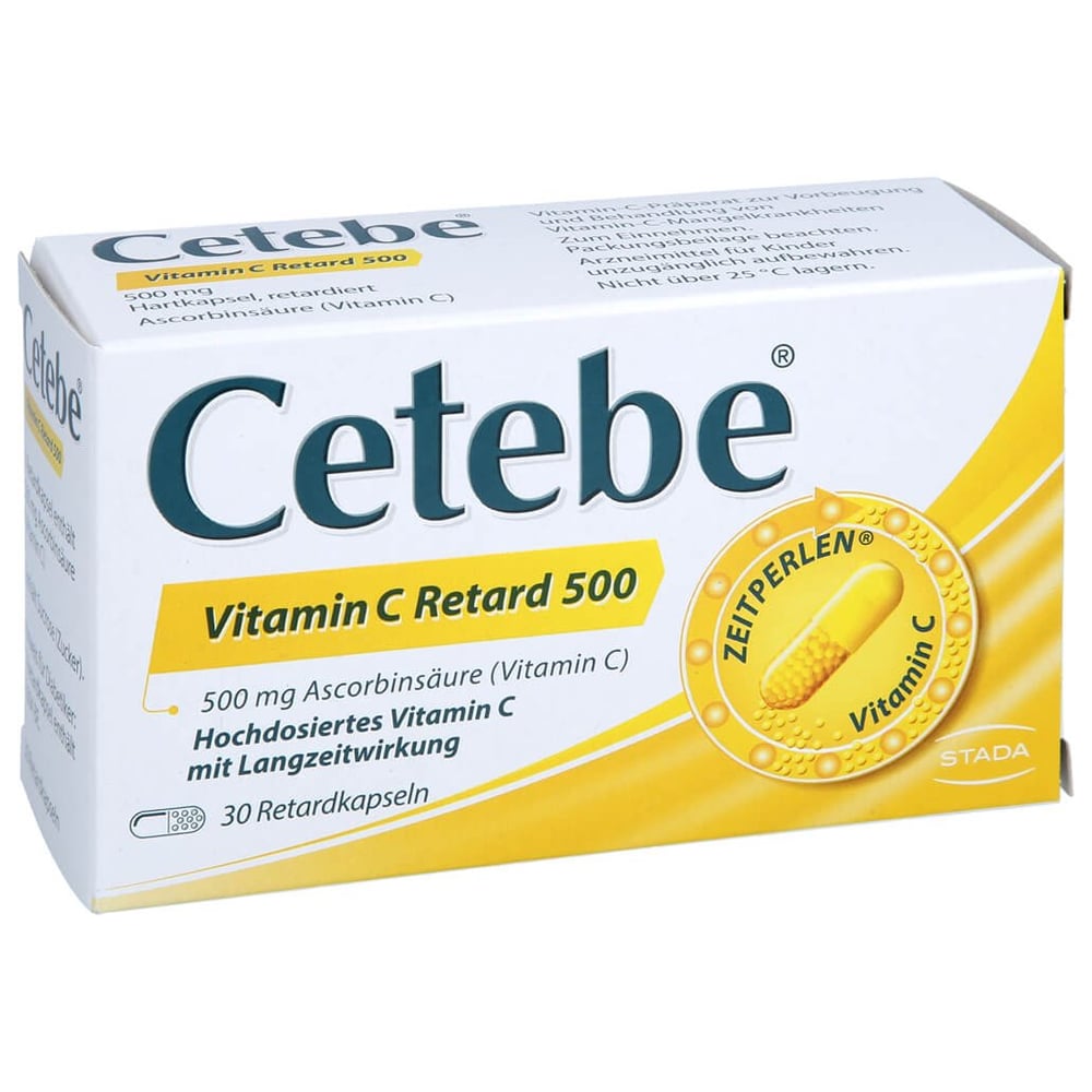 Cetebe Vitamin C Retard 500 mg