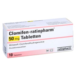 Clomifen-ratiopharm 50 mg Tabletten